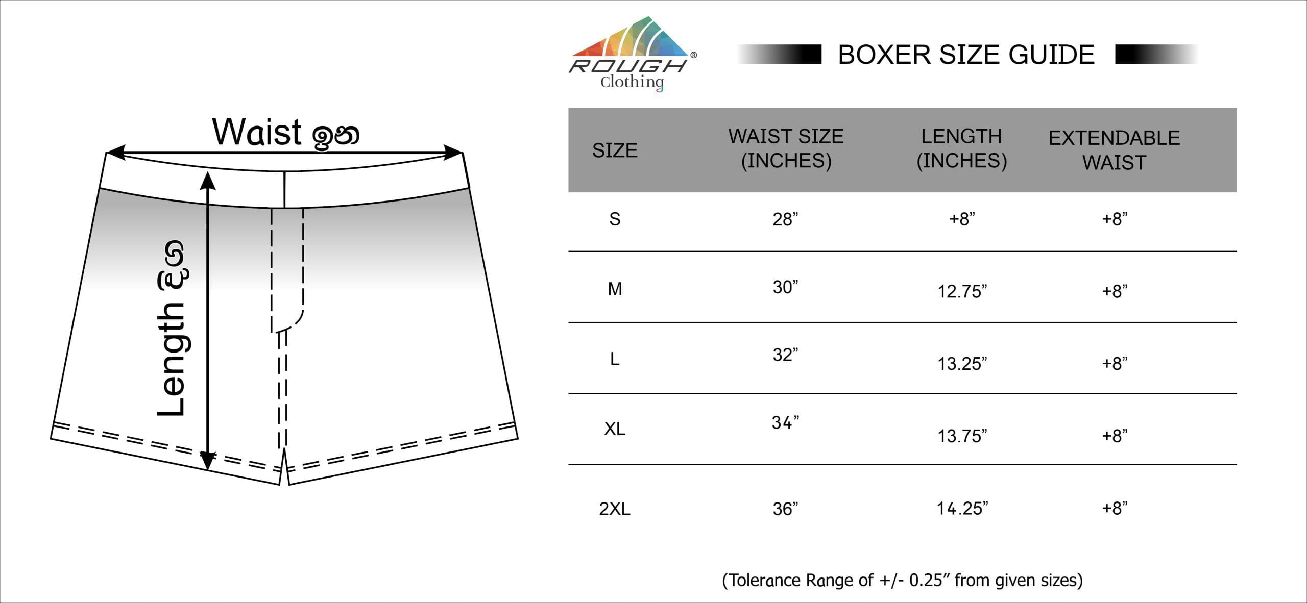 ROUGH Boxer Shorts 3in1 CP67 ROUGH CLOTHING