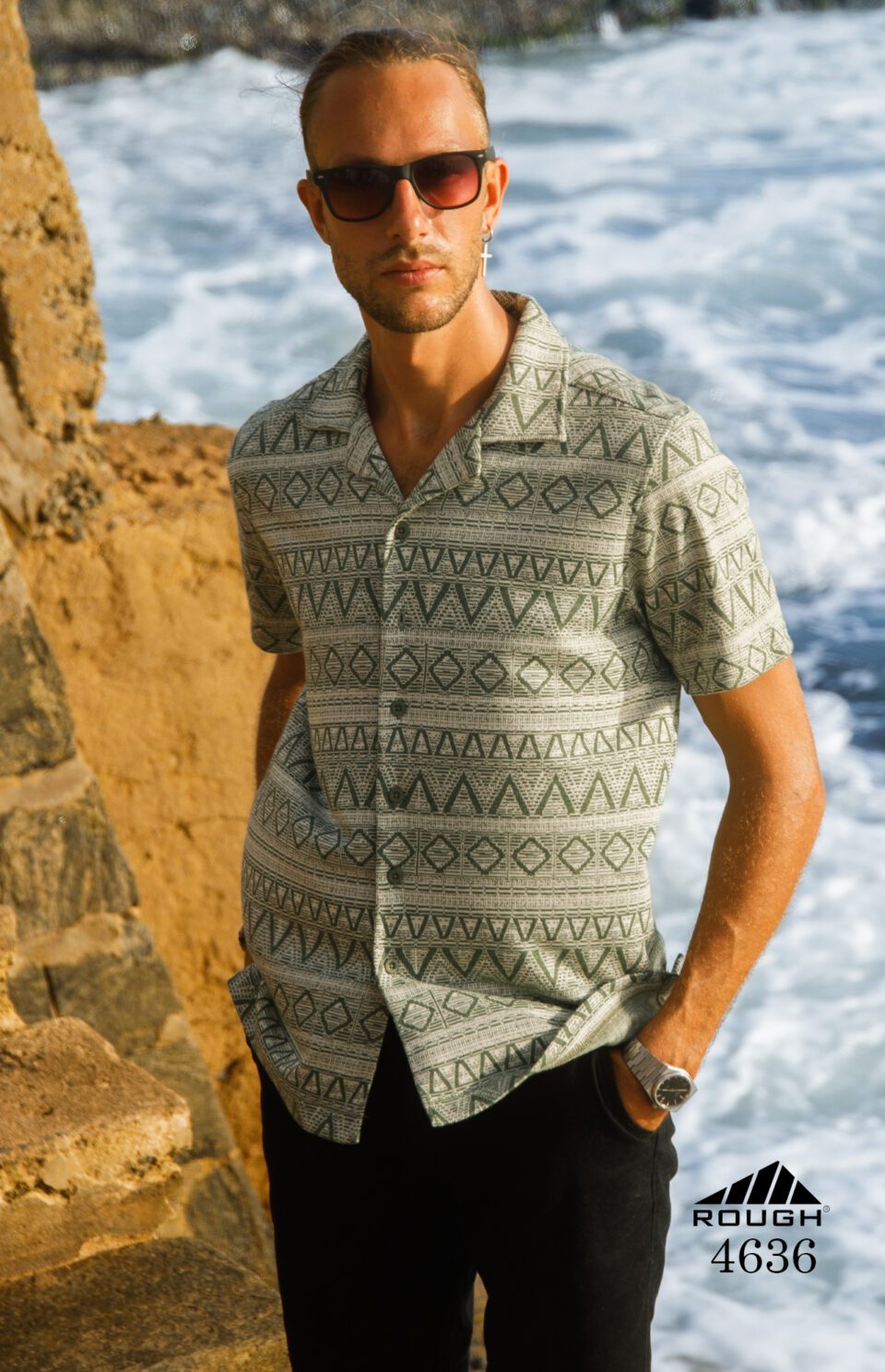 Rough Clothing Coconut Collection men’s tropical streetwear earth tone fashion Sri Lanka
