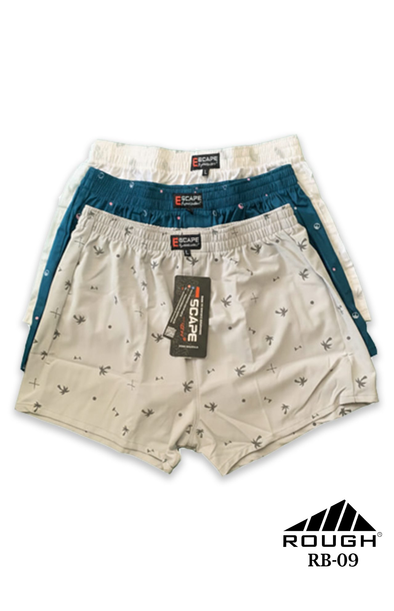 Rough Clothing unisex boxer shorts premium cotton comfortable fit Sri Lanka
