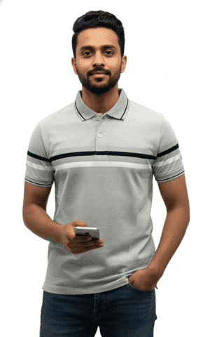 Rough Clothing premium streetwear t-shirt front view Rough Clothing men’s athletic fit graphic tee Sri Lanka Urban street fashion cotton t-shirt by Rough Clothing