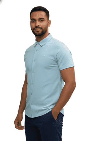 Rough Clothing textured knit polo shirt premium street smart wear Men’s modern athletic polo fashion Sri Lanka Luxury casual knit polo by Rough Clothing
