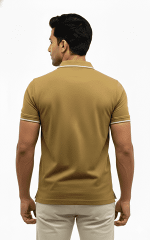 Rough Clothing textured knit polo shirt premium street smart wear Men’s modern athletic polo fashion Sri Lanka Luxury casual knit polo by Rough Clothing