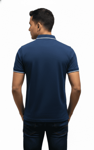Rough Clothing textured knit polo shirt premium street smart wear Men’s modern athletic polo fashion Sri Lanka Luxury casual knit polo by Rough Clothing