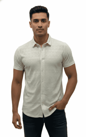 Rough Clothing textured knit polo shirt premium street smart wear Men’s modern athletic polo fashion Sri Lanka Luxury casual knit polo by Rough Clothing