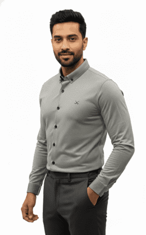 Rough Clothing textured knit polo shirt premium street smart wear Men’s modern athletic polo fashion Sri Lanka Luxury casual knit polo by Rough Clothing