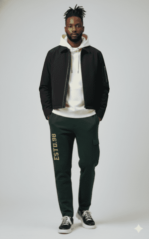 Rough Clothing cotton pants modern fit casual streetwear Sri Lanka