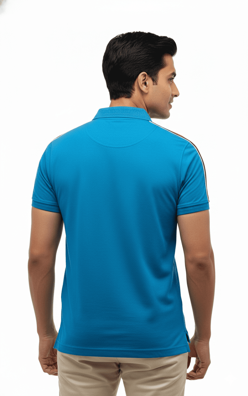 Rough Clothing textured knit polo shirt premium street smart wear Men’s modern athletic polo fashion Sri Lanka Luxury casual knit polo by Rough Clothing