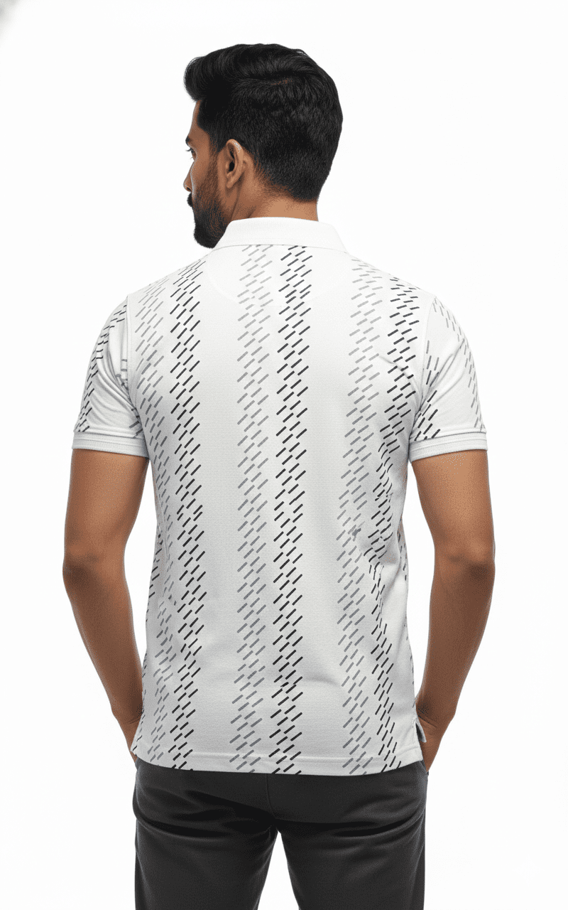 Rough Clothing textured knit polo shirt premium street smart wear Men’s modern athletic polo fashion Sri Lanka Luxury casual knit polo by Rough Clothing