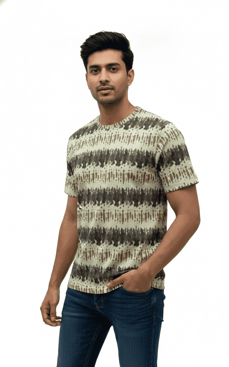 ROUGH T-Shirt Crew-neck 4642