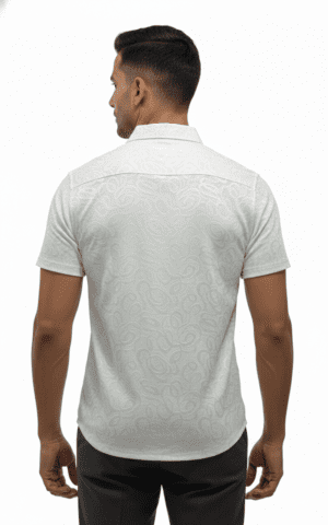 Rough Clothing textured knit polo shirt premium street smart wear Men’s modern athletic polo fashion Sri Lanka Luxury casual knit polo by Rough Clothing