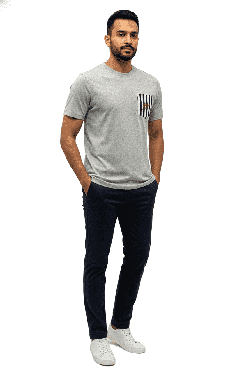 ROUGH T-Shirt Crew-neck 4609