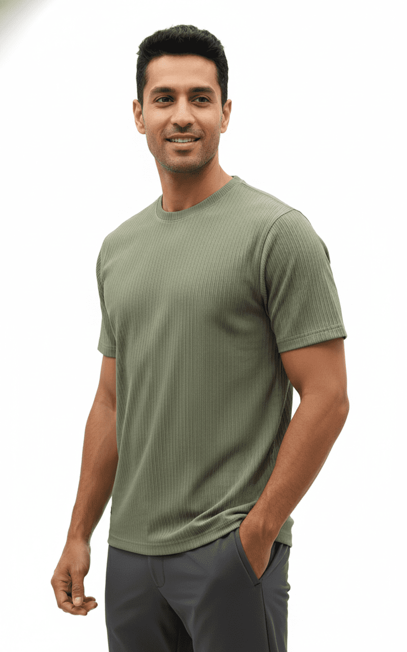 ROUGH T-Shirt Crew-neck 4646