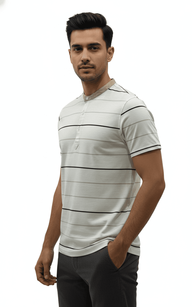 Gravity Polo T-shirts Chinese collar | G-0402
