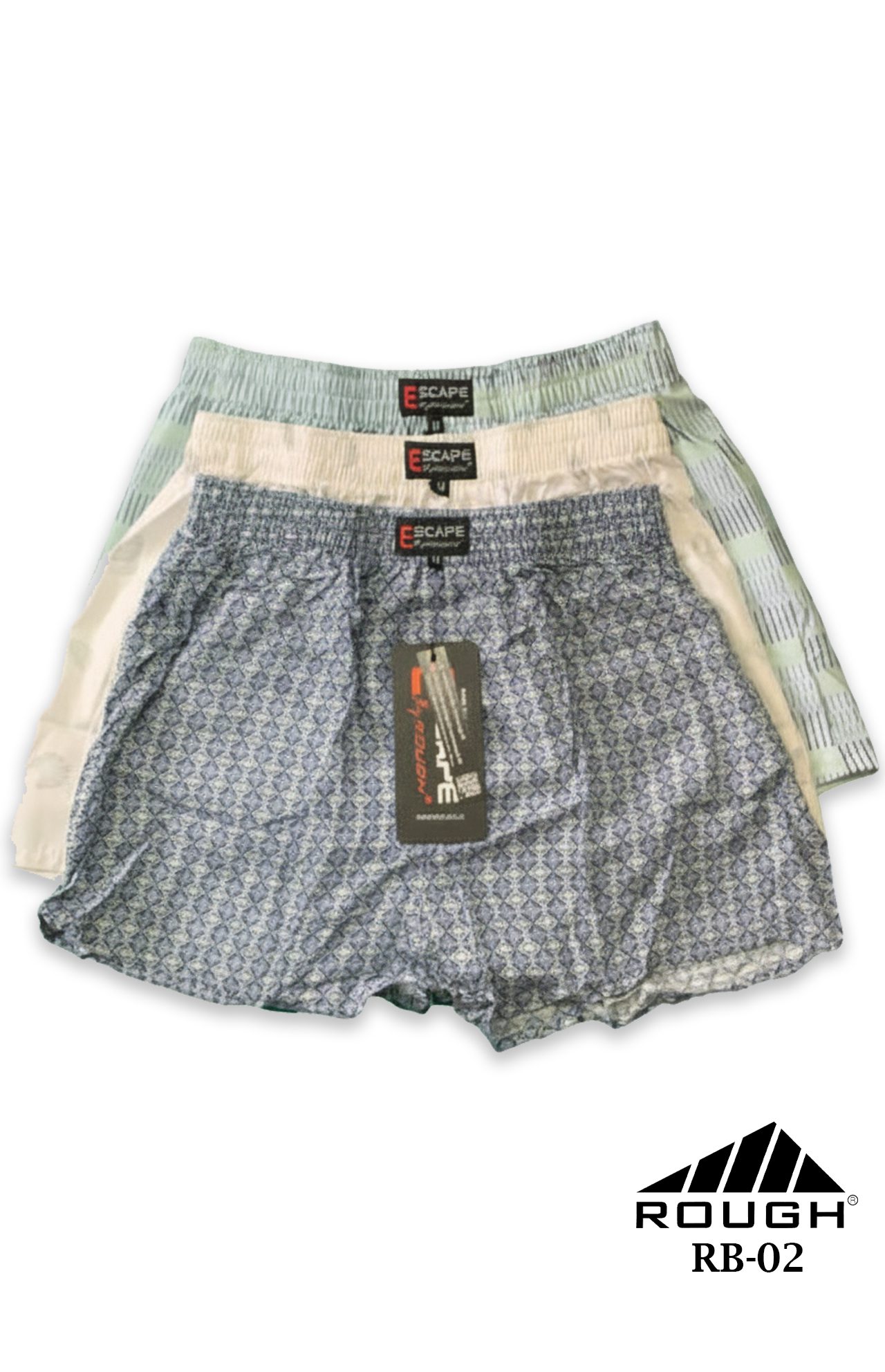 Rough Clothing unisex boxer shorts premium cotton comfortable fit Sri Lanka