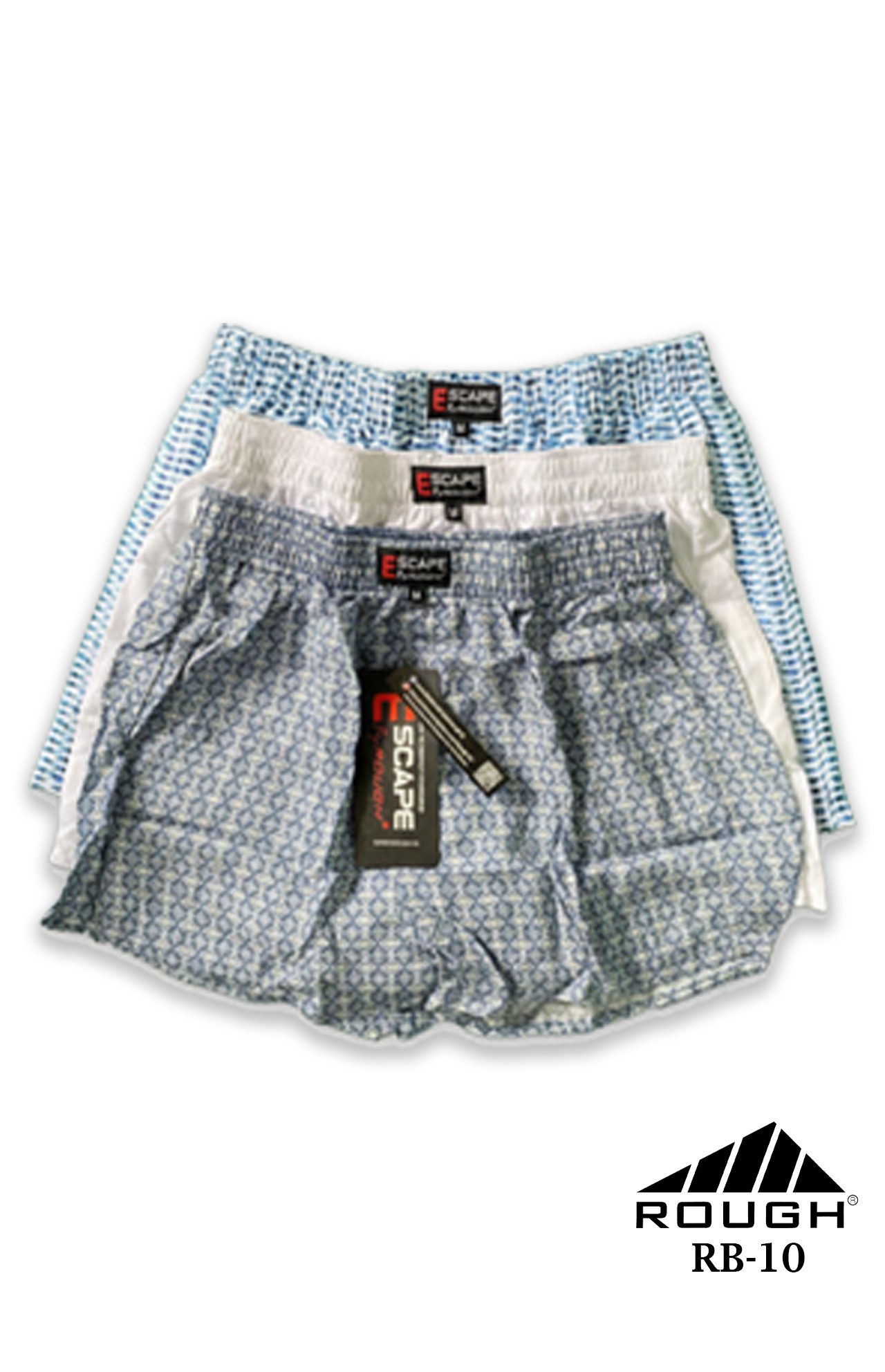 Rough Clothing unisex boxer shorts premium cotton comfortable fit Sri Lanka