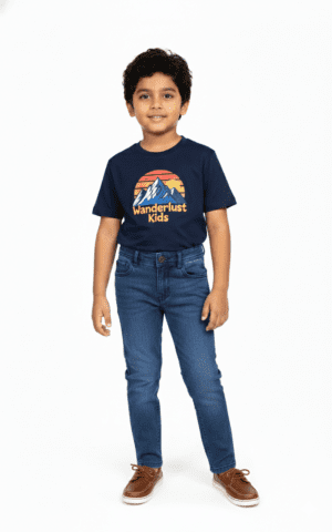Rough Clothing kids denim jeans boys girls modern streetwear Sri Lanka
