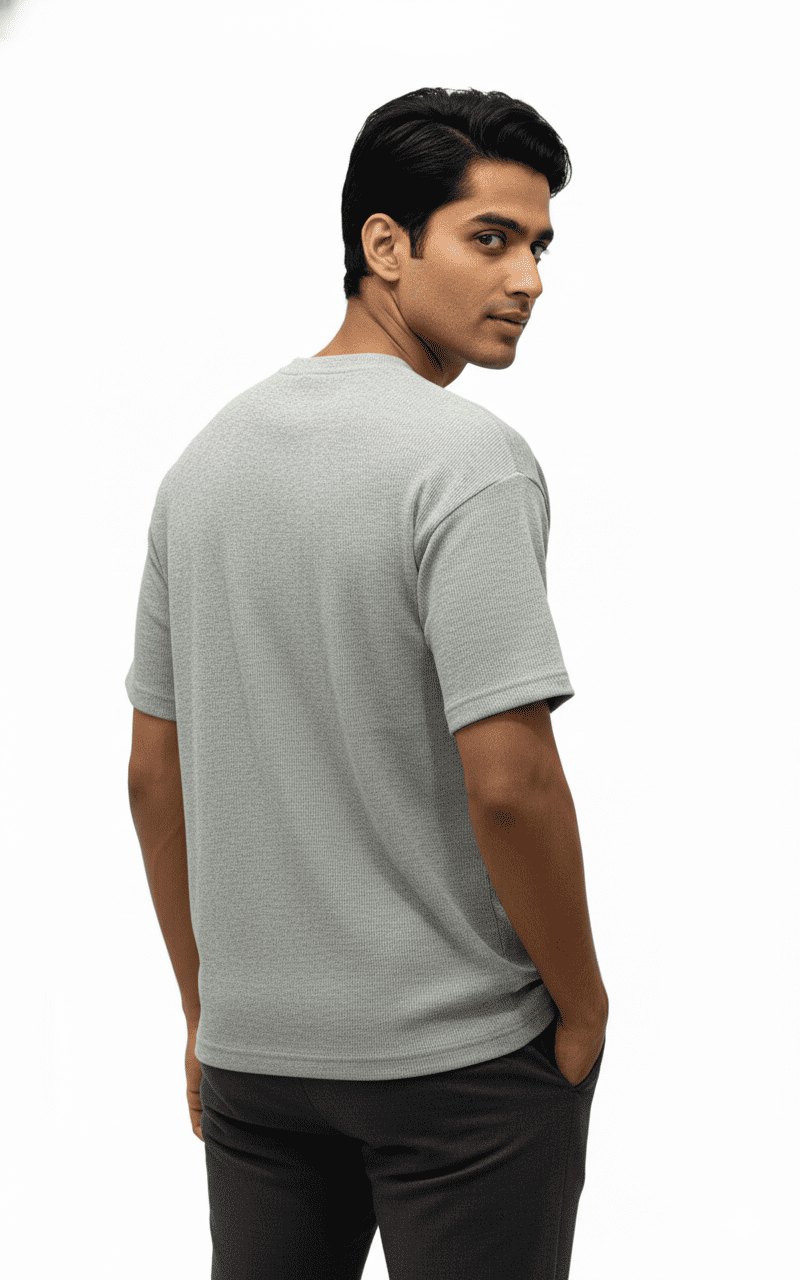 Rough Clothing textured knit polo shirt premium street smart wear Men’s modern athletic polo fashion Sri Lanka Luxury casual knit polo by Rough Clothing