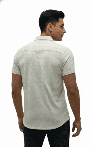 Rough Clothing textured knit polo shirt premium street smart wear Men’s modern athletic polo fashion Sri Lanka Luxury casual knit polo by Rough Clothing