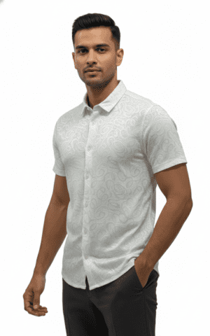Rough Clothing textured knit polo shirt premium street smart wear Men’s modern athletic polo fashion Sri Lanka Luxury casual knit polo by Rough Clothing