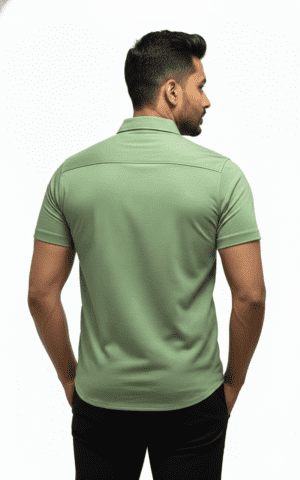 Rough Clothing textured knit polo shirt premium street smart wear Men’s modern athletic polo fashion Sri Lanka Luxury casual knit polo by Rough Clothing