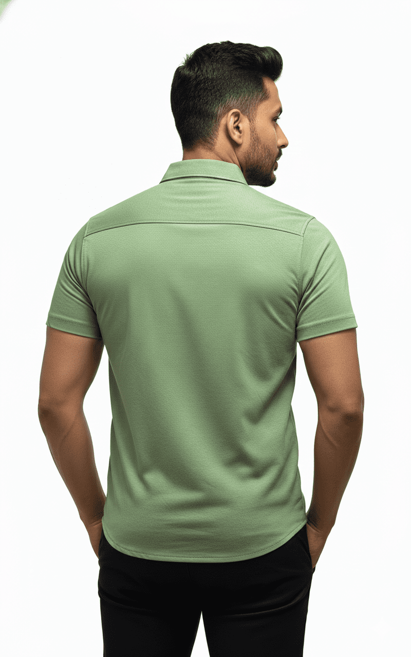 Rough Clothing textured knit polo shirt premium street smart wear Men’s modern athletic polo fashion Sri Lanka Luxury casual knit polo by Rough Clothing