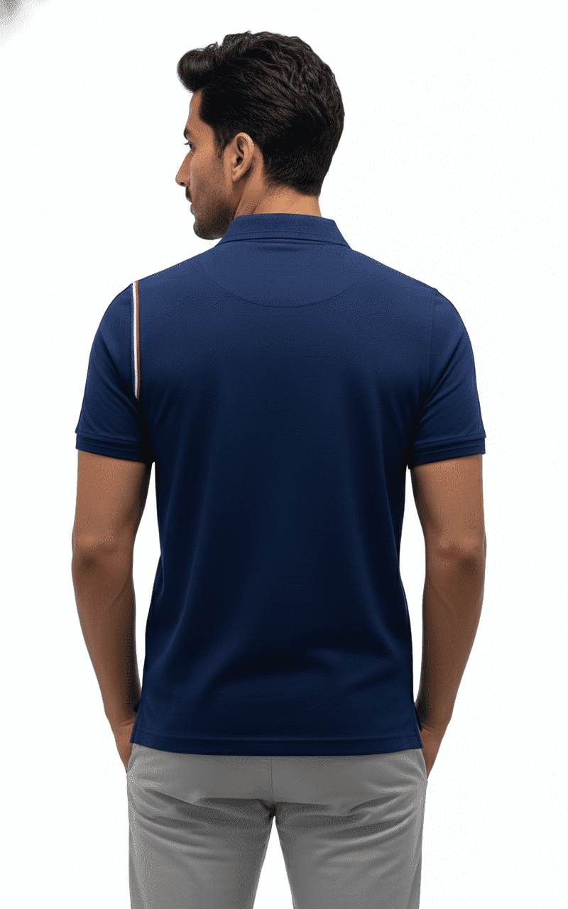 Rough Clothing textured knit polo shirt premium street smart wear Men’s modern athletic polo fashion Sri Lanka Luxury casual knit polo by Rough Clothing