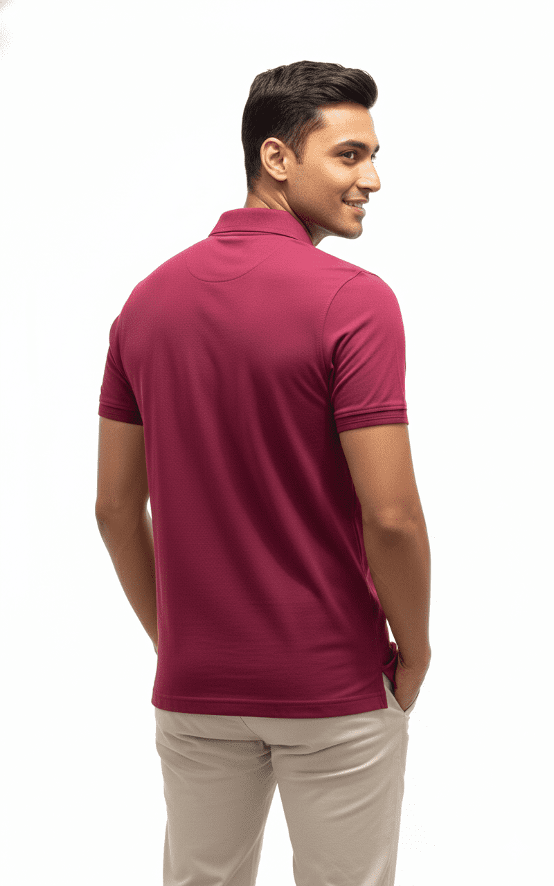 Rough Clothing textured knit polo shirt premium street smart wear Men’s modern athletic polo fashion Sri Lanka Luxury casual knit polo by Rough Clothing