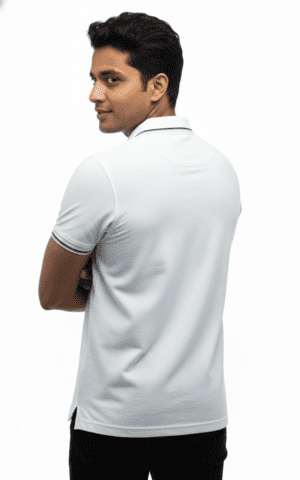 Rough Clothing textured knit polo shirt premium street smart wear Men’s modern athletic polo fashion Sri Lanka Luxury casual knit polo by Rough Clothing