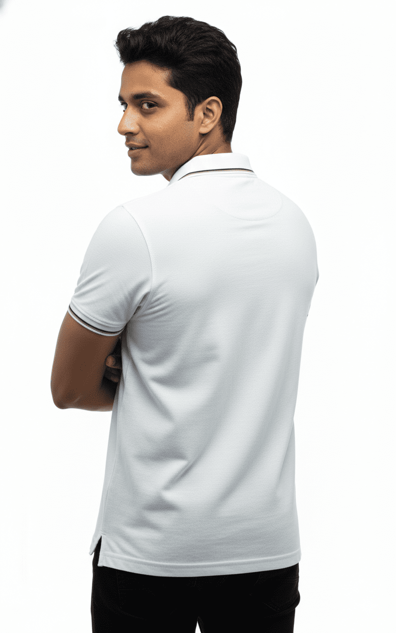 Rough Clothing textured knit polo shirt premium street smart wear Men’s modern athletic polo fashion Sri Lanka Luxury casual knit polo by Rough Clothing