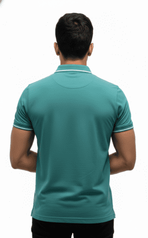 Rough Clothing textured knit polo shirt premium street smart wear Men’s modern athletic polo fashion Sri Lanka Luxury casual knit polo by Rough Clothing