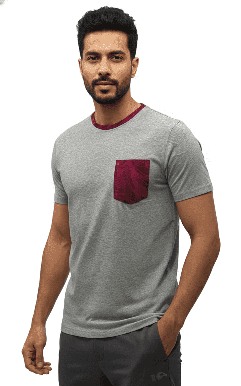 ROUGH T-Shirt Crew-neck 4615