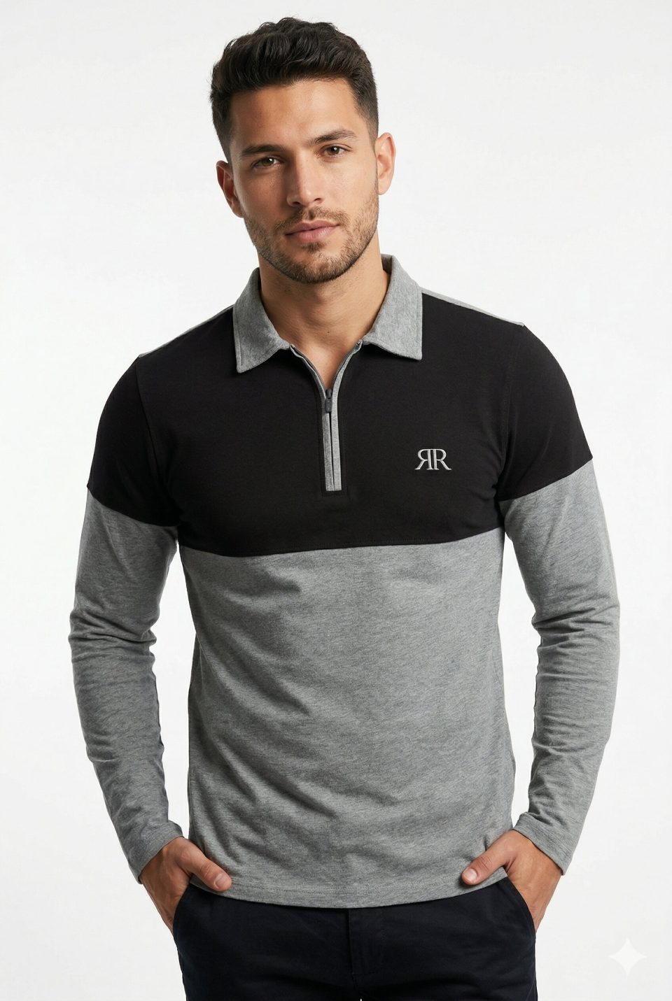 ROUGH Polo T-Shirts Long sleeve | 4791