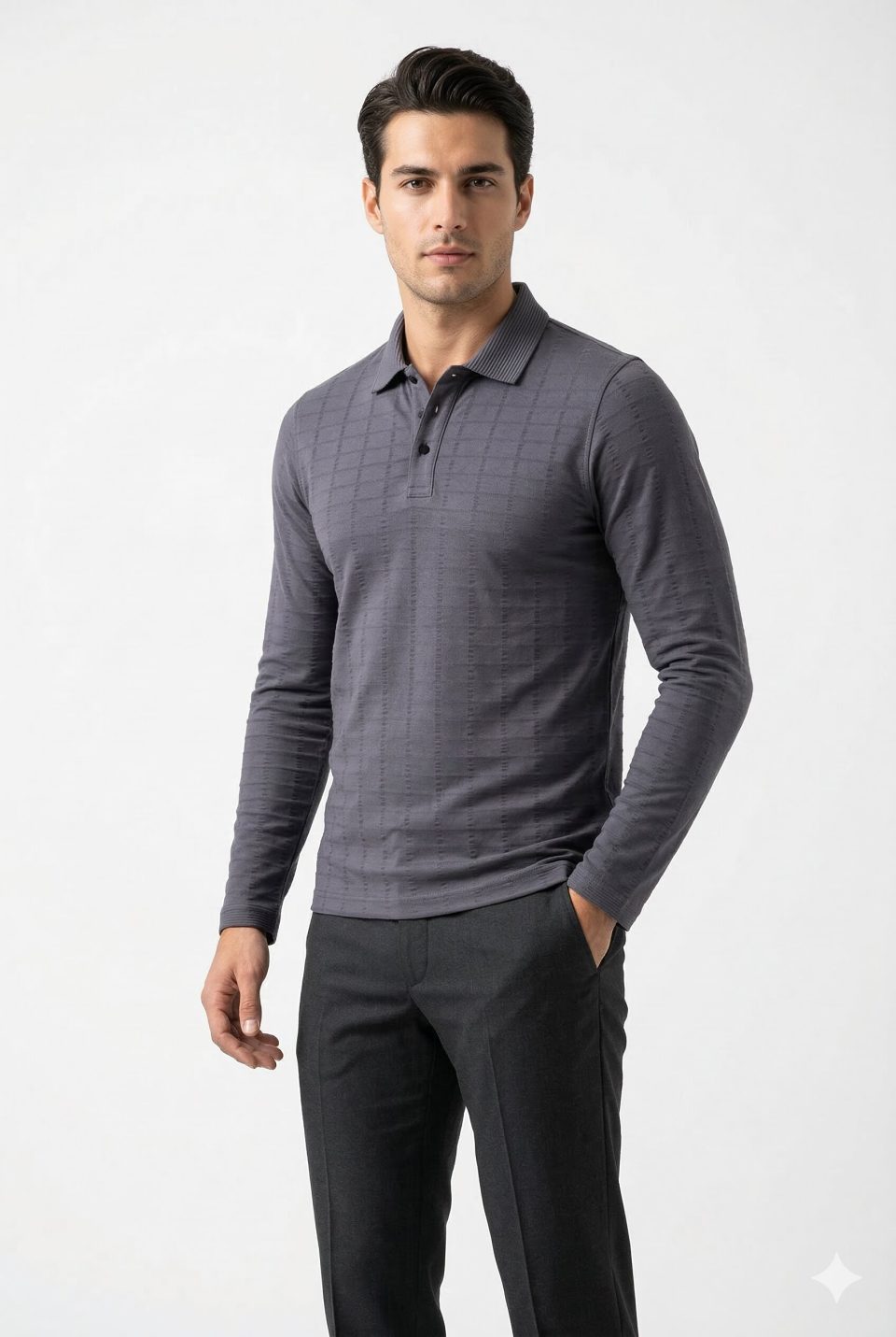 ROUGH Polo T-Shirts Long sleeve | 4816