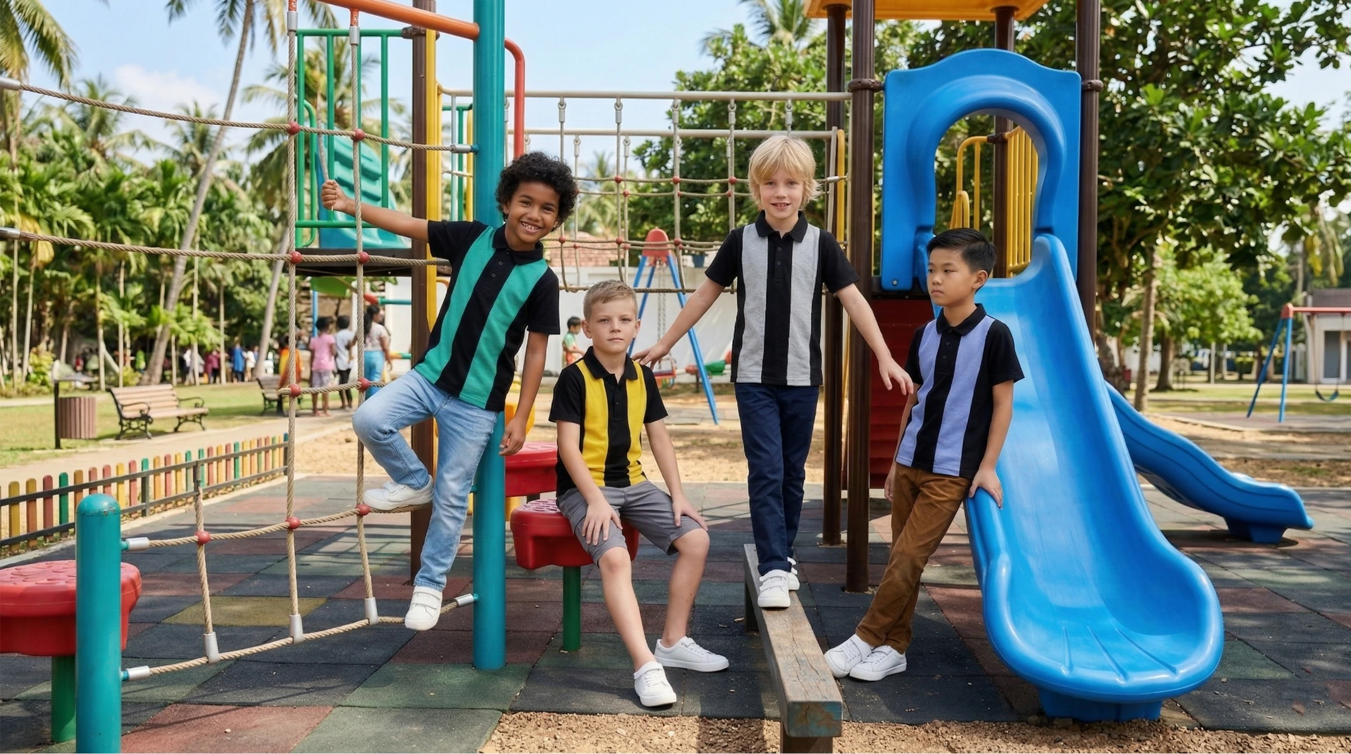 Home 5 rough kisd polo tshirt